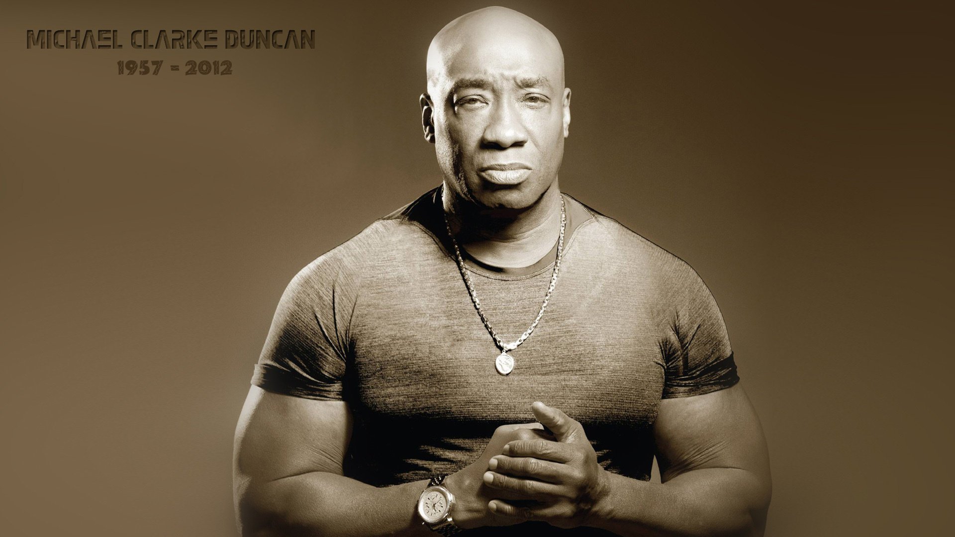 michael clarke duncan michael clarke duncan actor watch t-shirt