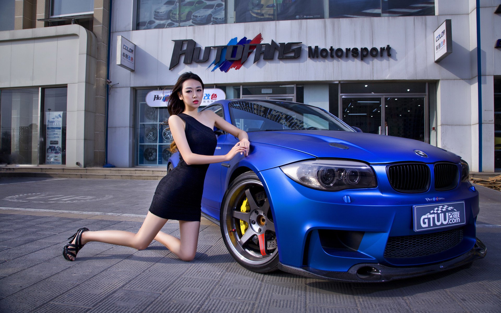 girl bmw m1 asian korean model model machine car vehicle