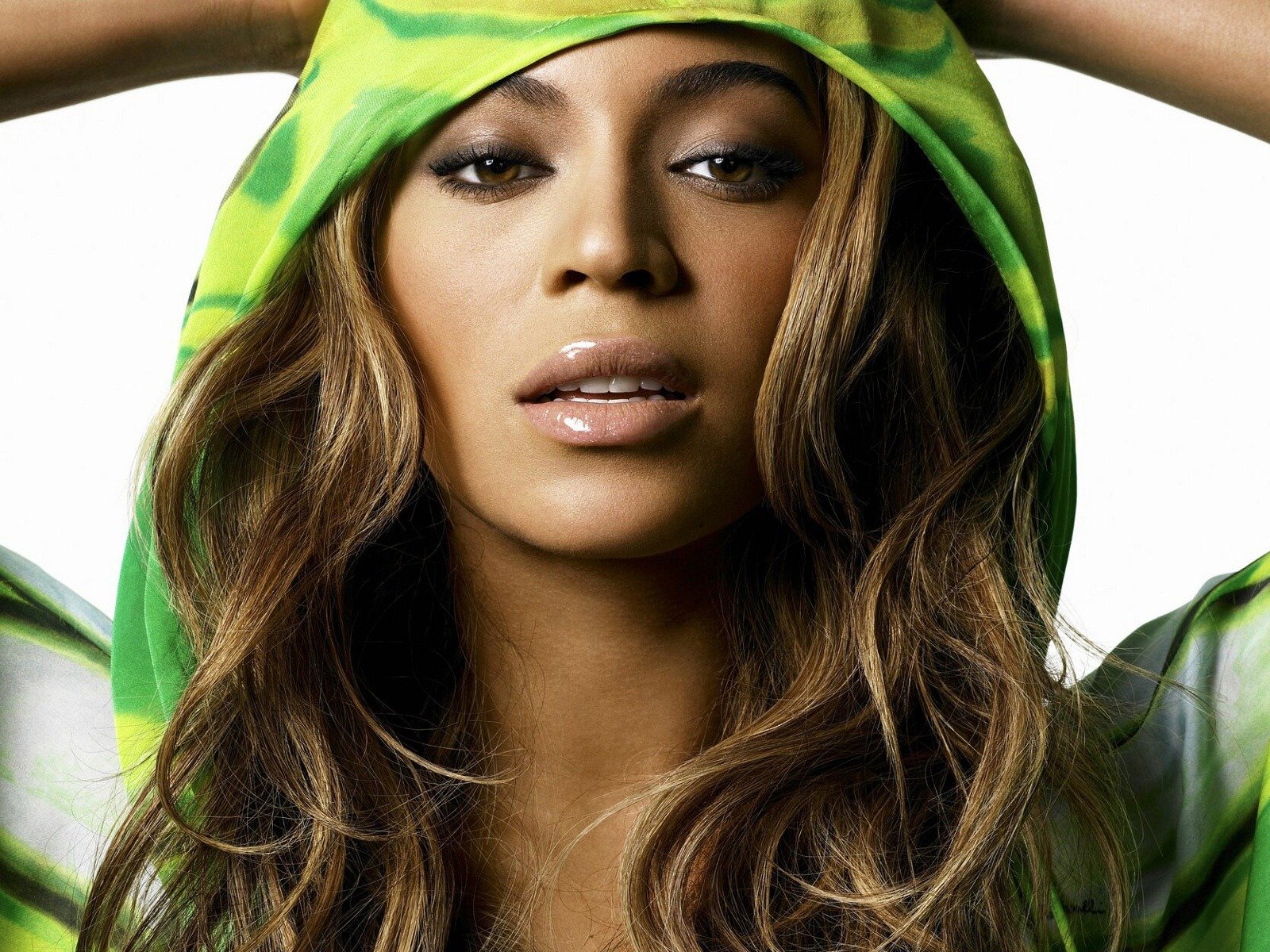 beyonce vista ragazza stella cappuccio