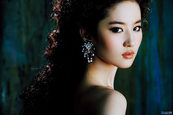 Asian dziewczyna Liu yifei