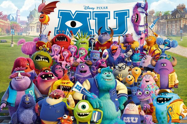 Monsteruniversität. Pixar-Cartoon