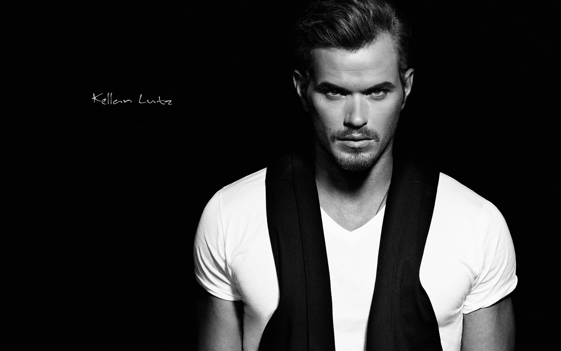 kellan lutz kellan lutz attore maschio bianco e nero