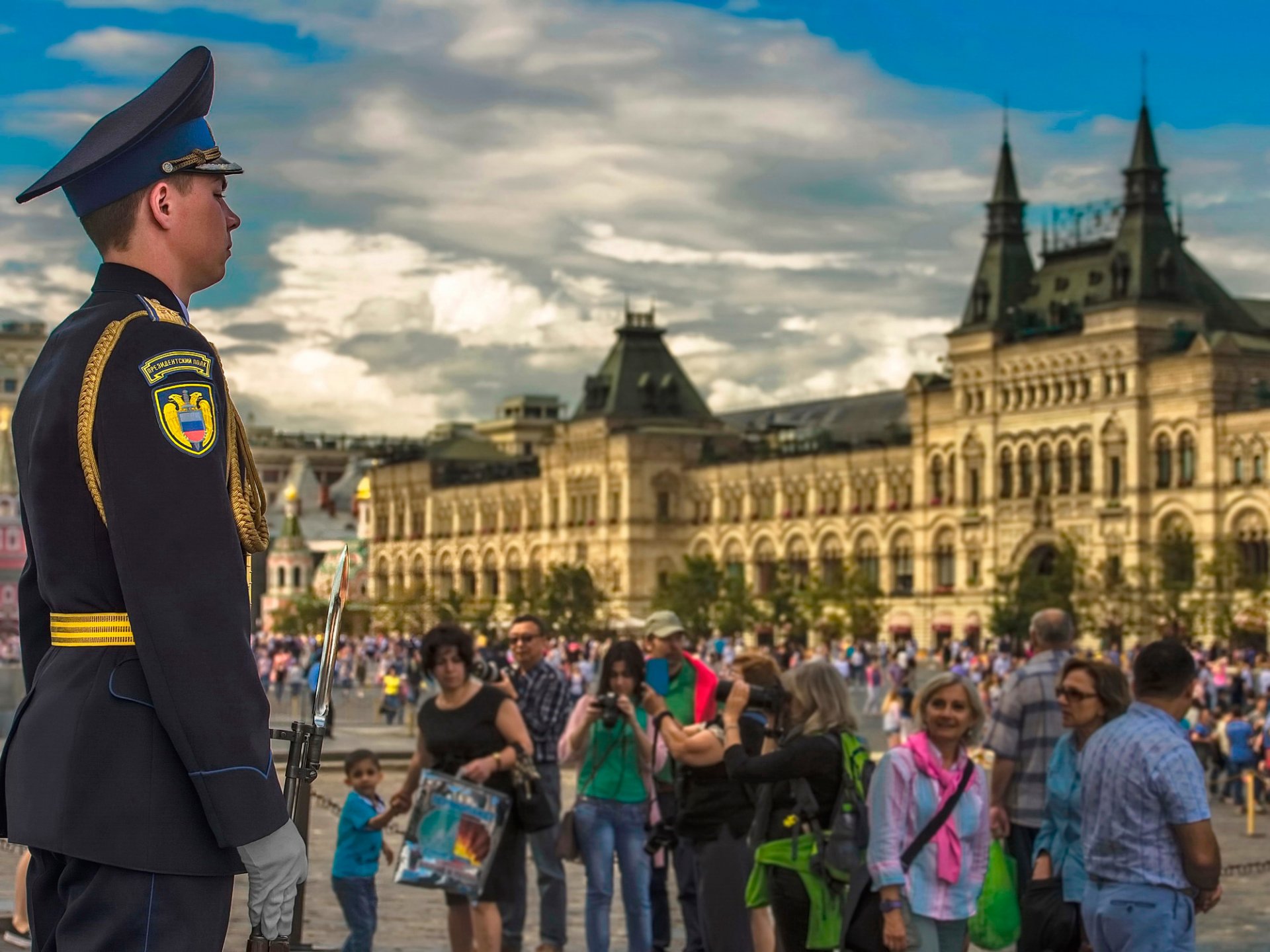 reggimento presidenziale mosca guardia