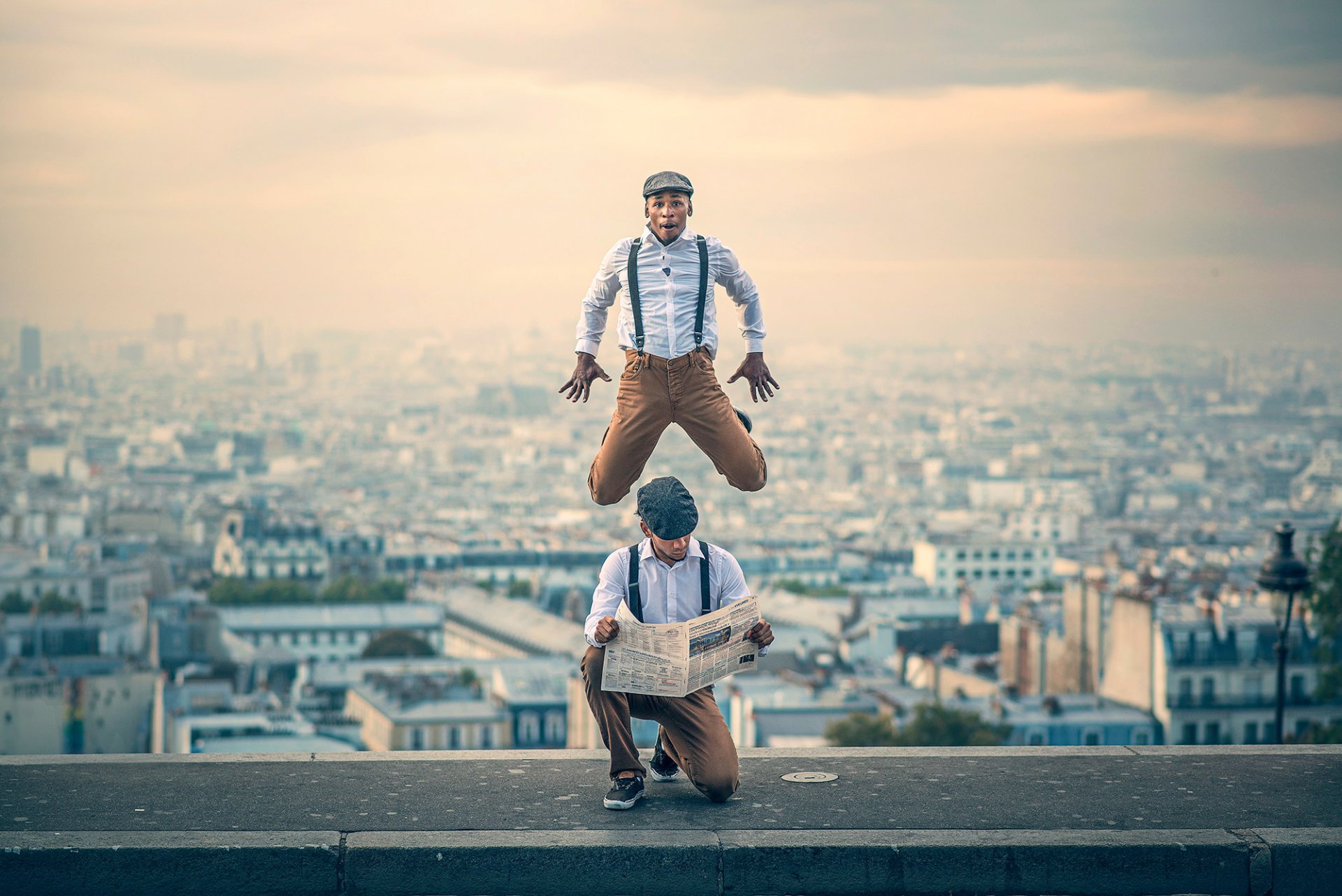 français wingz danse saut journal ville