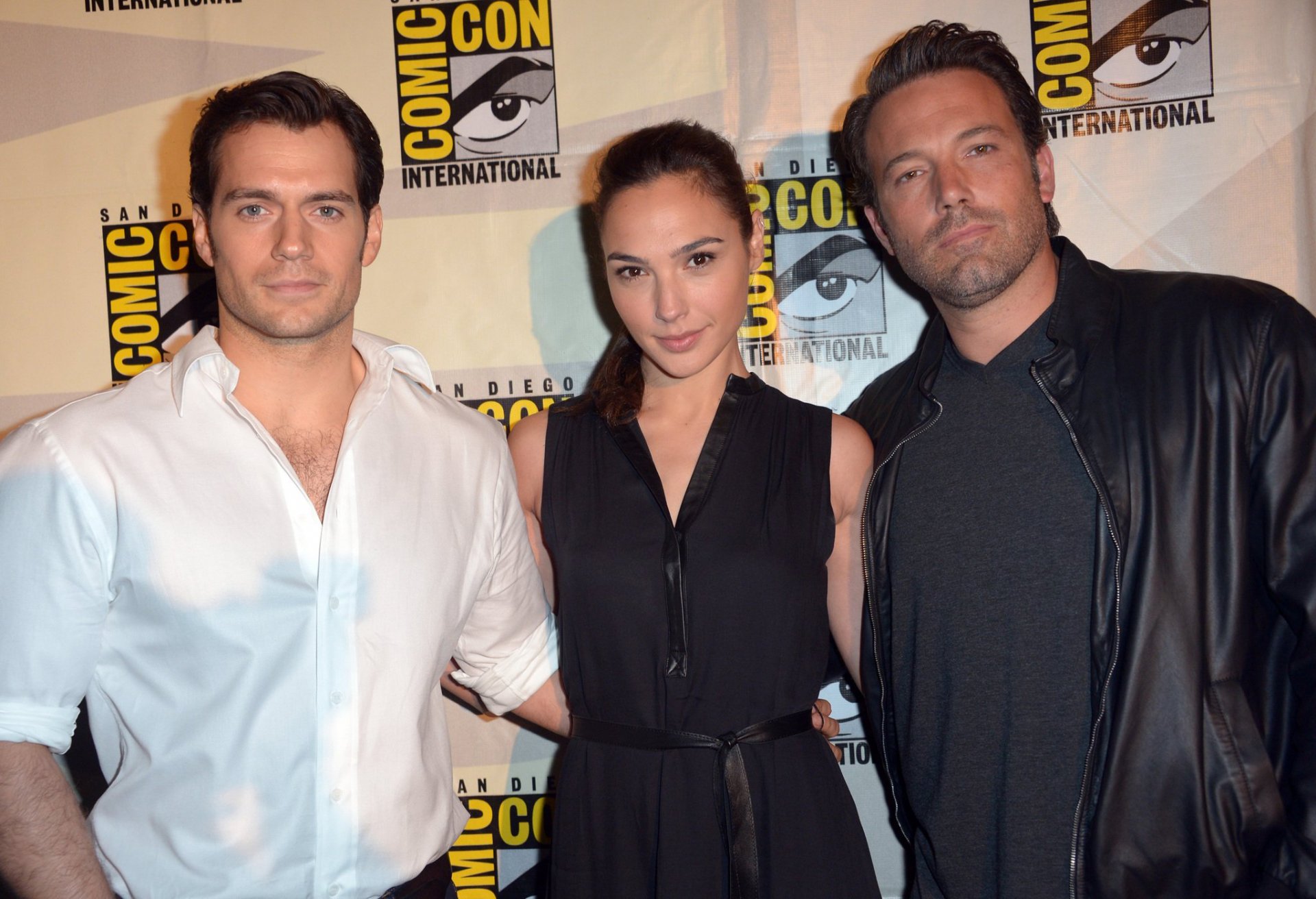 schauspieler henry cavill gal gadot gadot ben affleck präsentation batman gegen superman: am morgen der gerechtigkeit batman gegen superman : am morgen der justiz