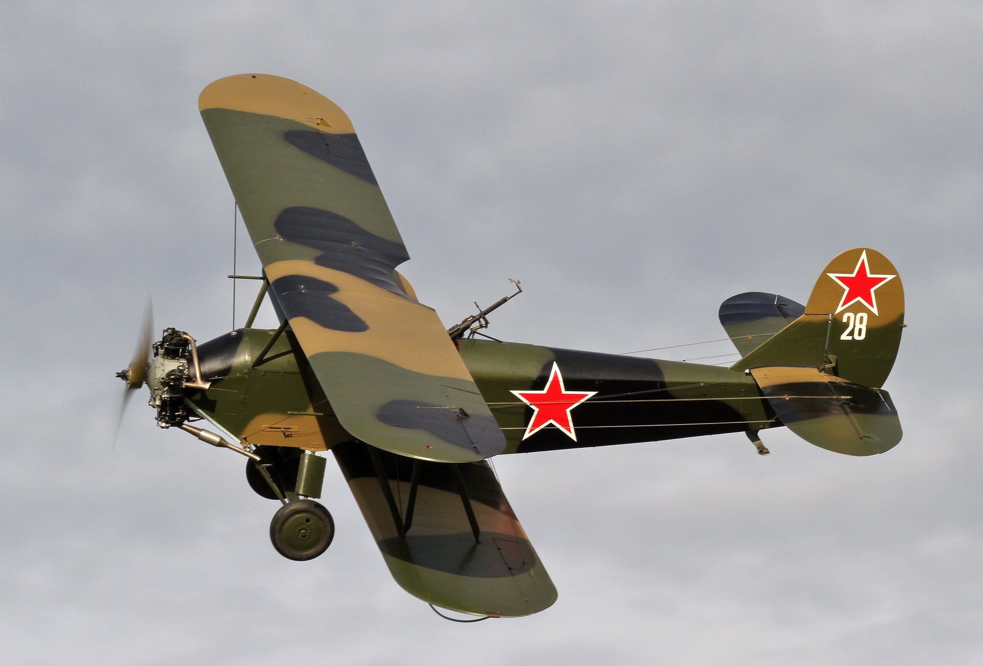 polikarpov vuelo cielo biplano u-2 multiusos po-2