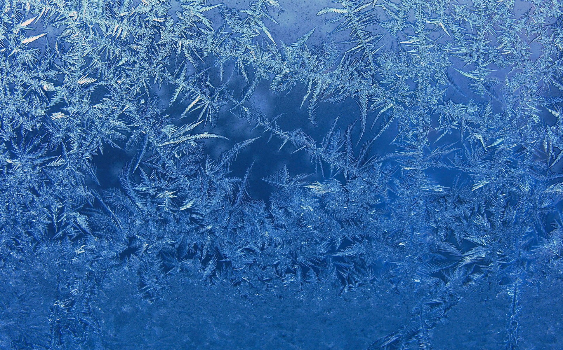 frost blau hintergrund glas