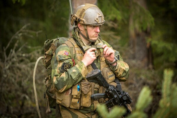 Les soldats sont toujours prêts au combat