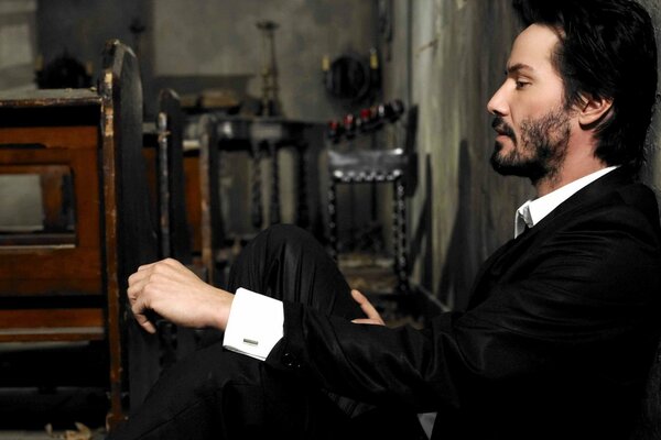 El famoso actor Keanu Reeves