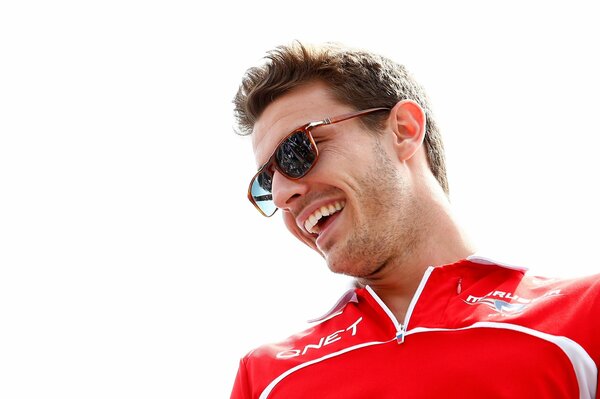 Le coureur Jules Bianchi