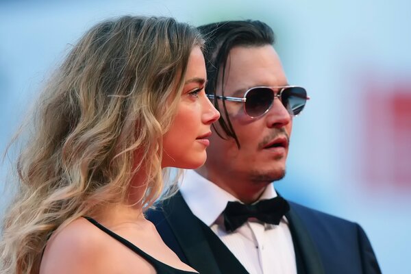 Former spouses Amber Heard and Johnny depp