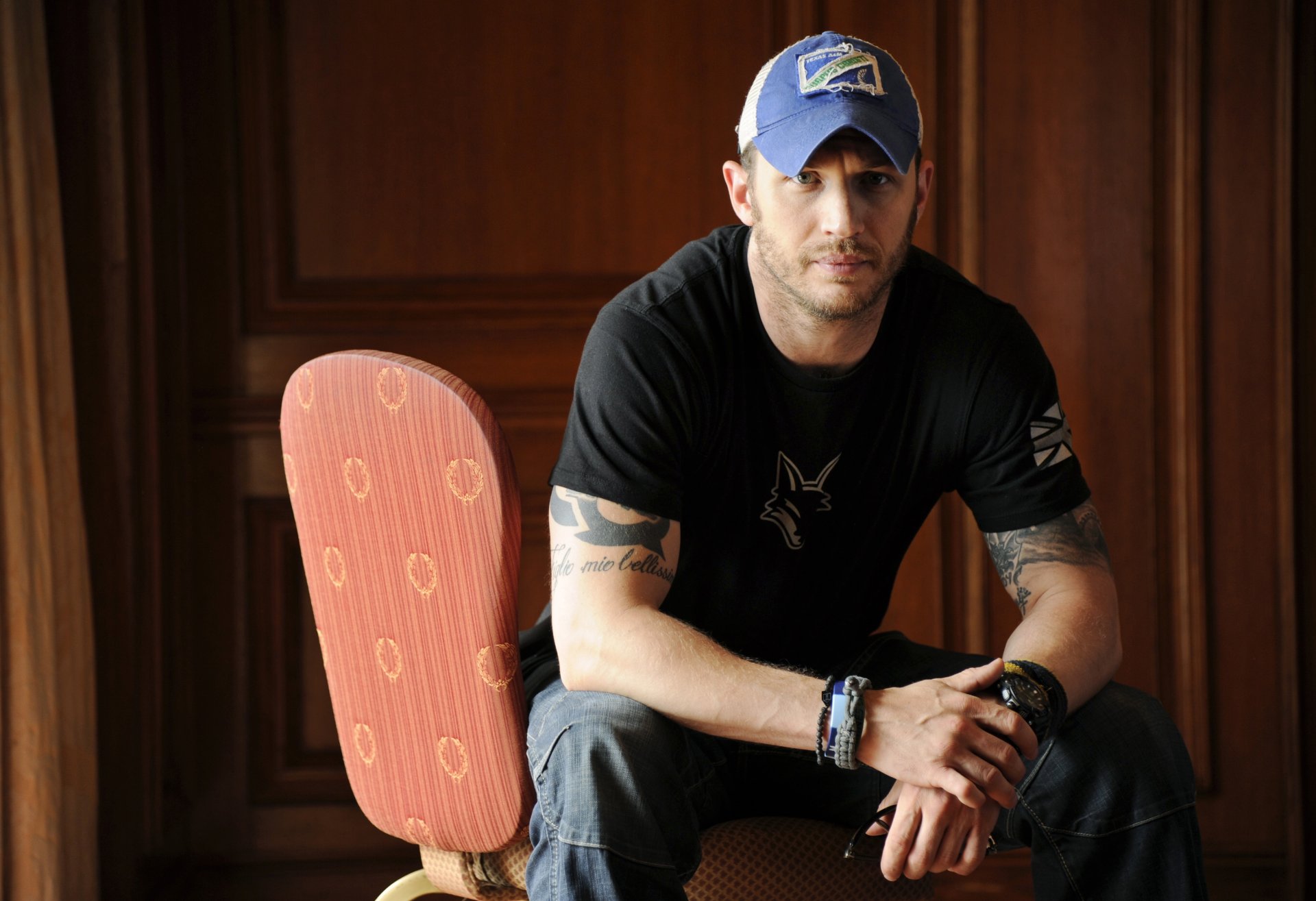 tom hardy cap actor men