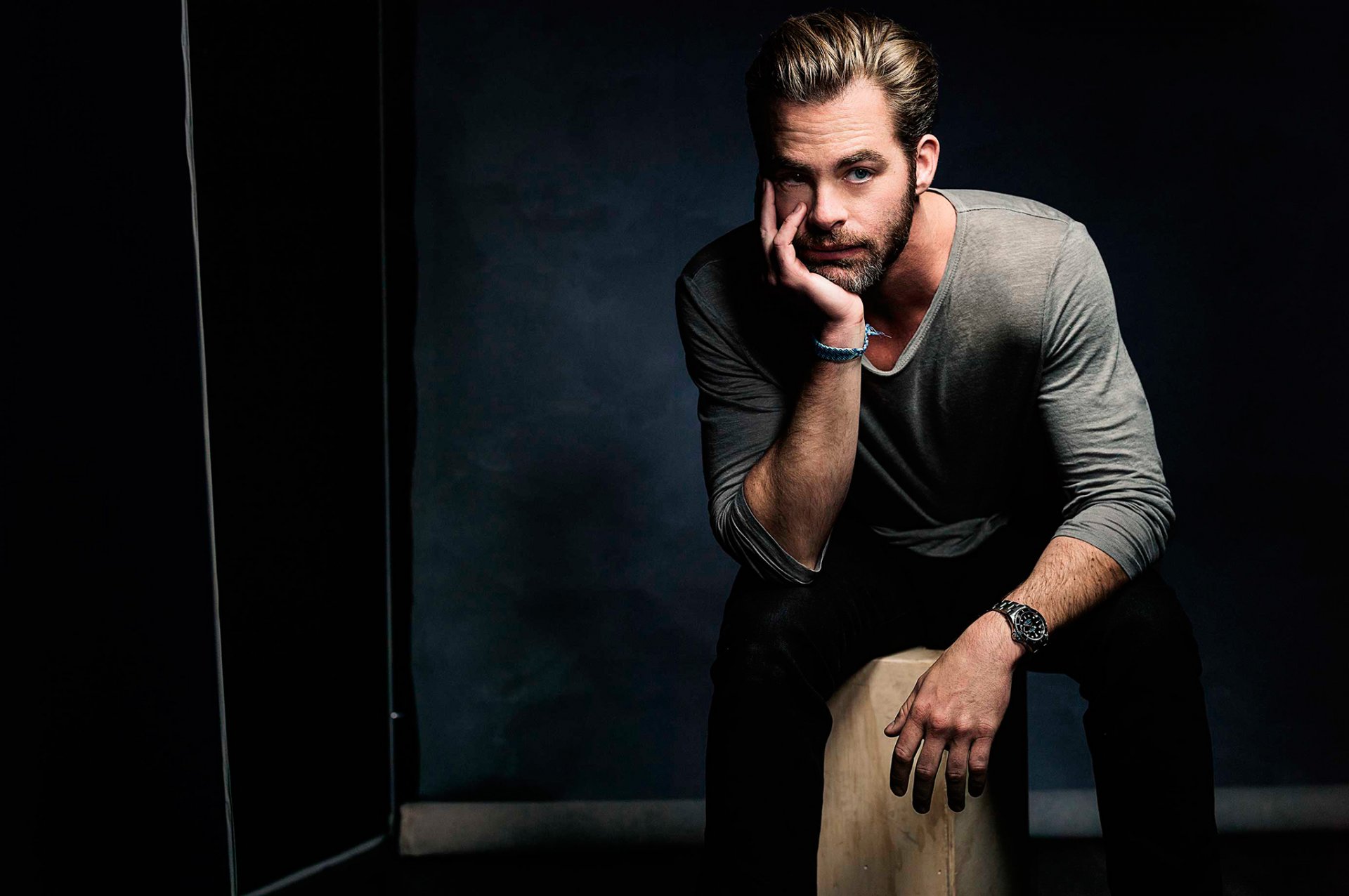 chris pine fotoshooting für den film z für zacharias z bedeutet zacharias