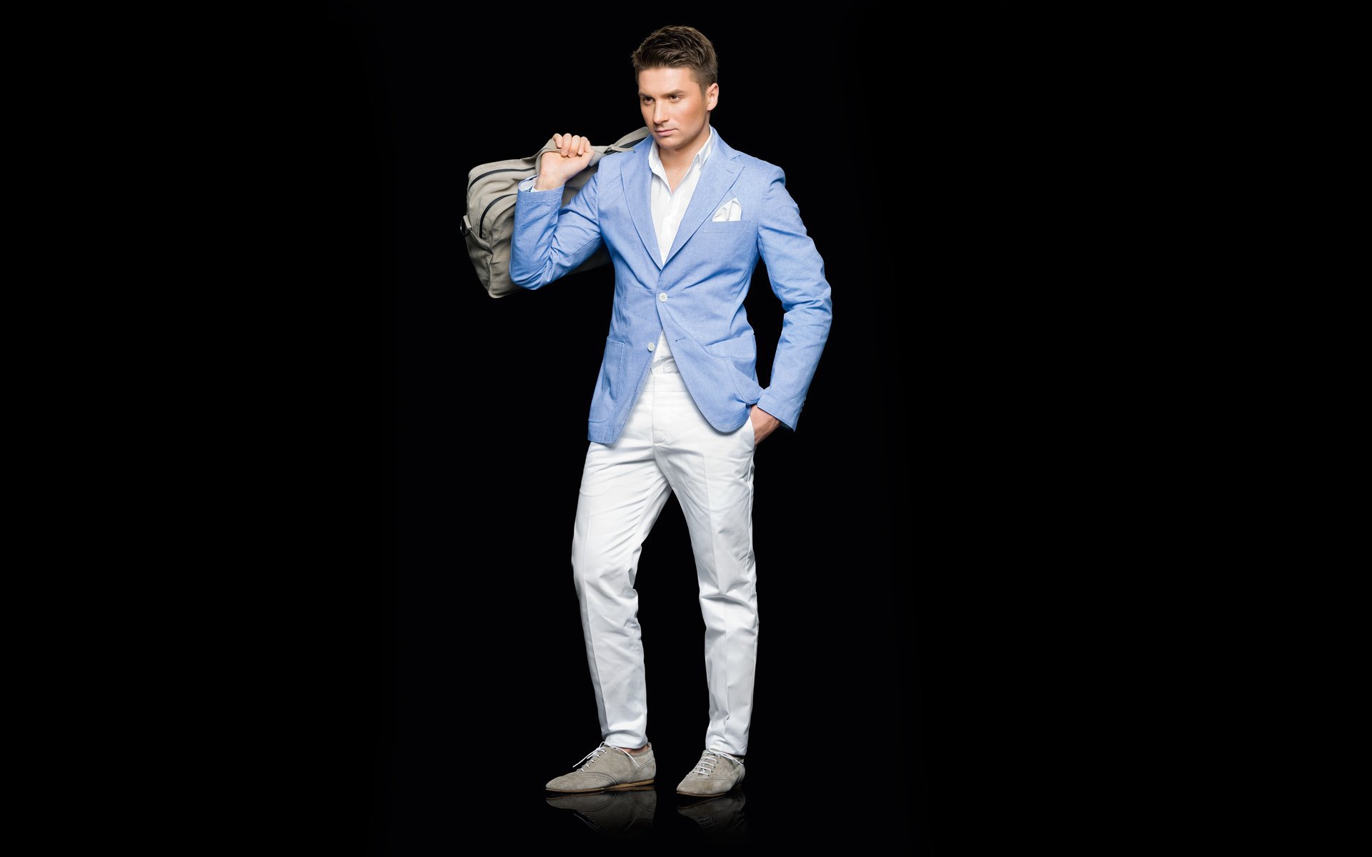 sergey lazarev hombre cantante traje morena