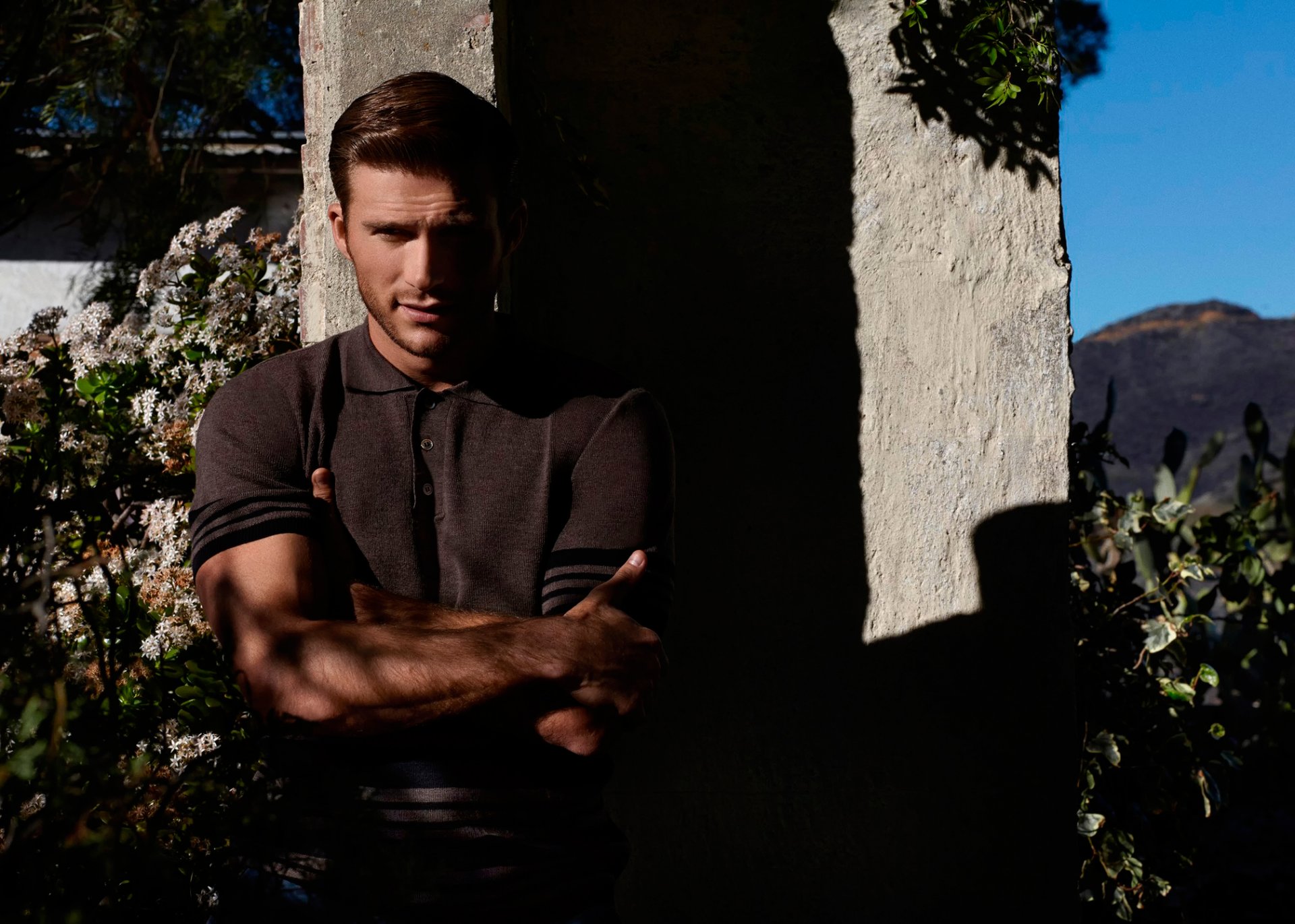 scott eastwood servizio fotografico rivista