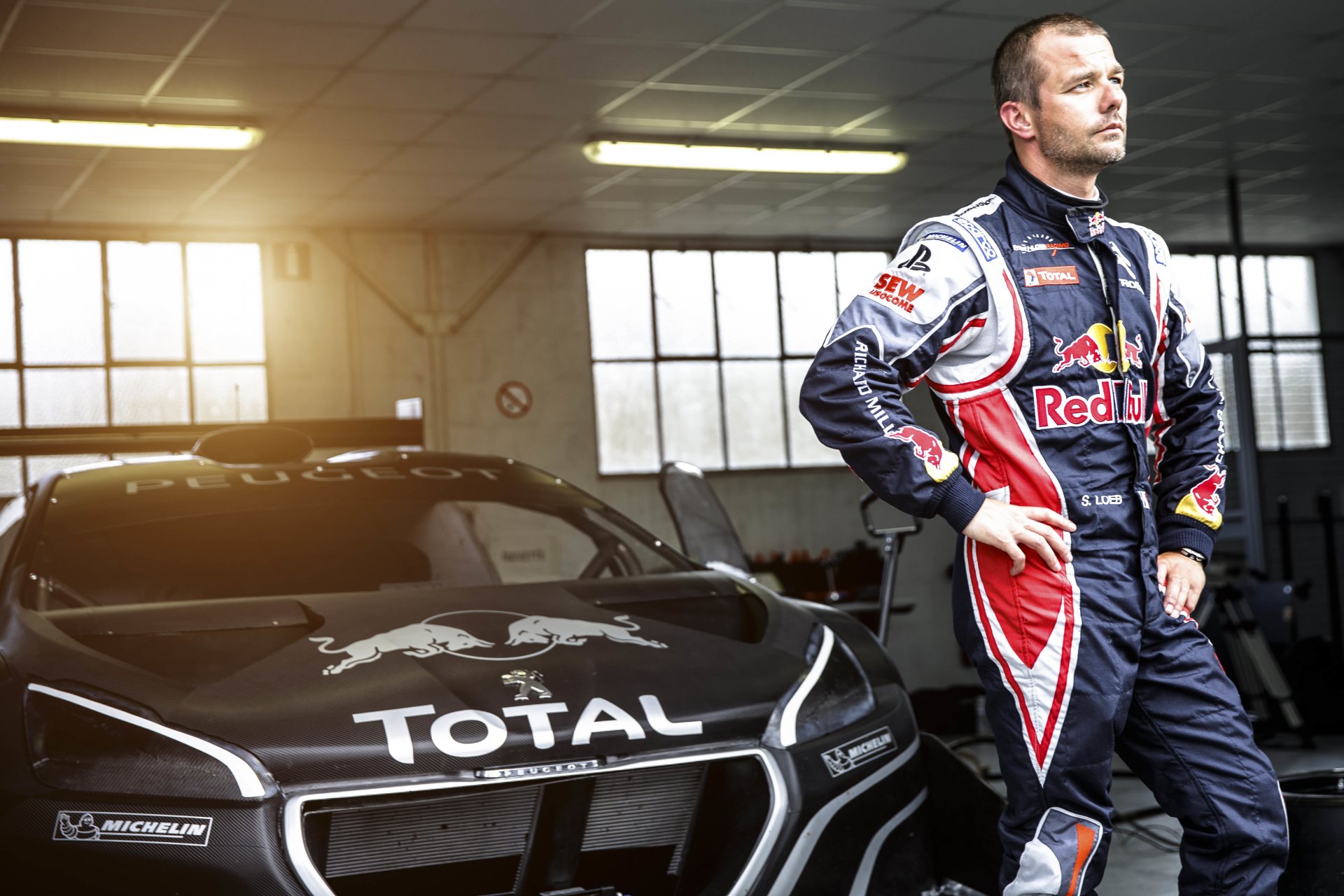 sébastien loeb sébastien loeb leggenda pilota rallista campione pikes peak peugeot 208 t16 peugeot carta da parati sfondo