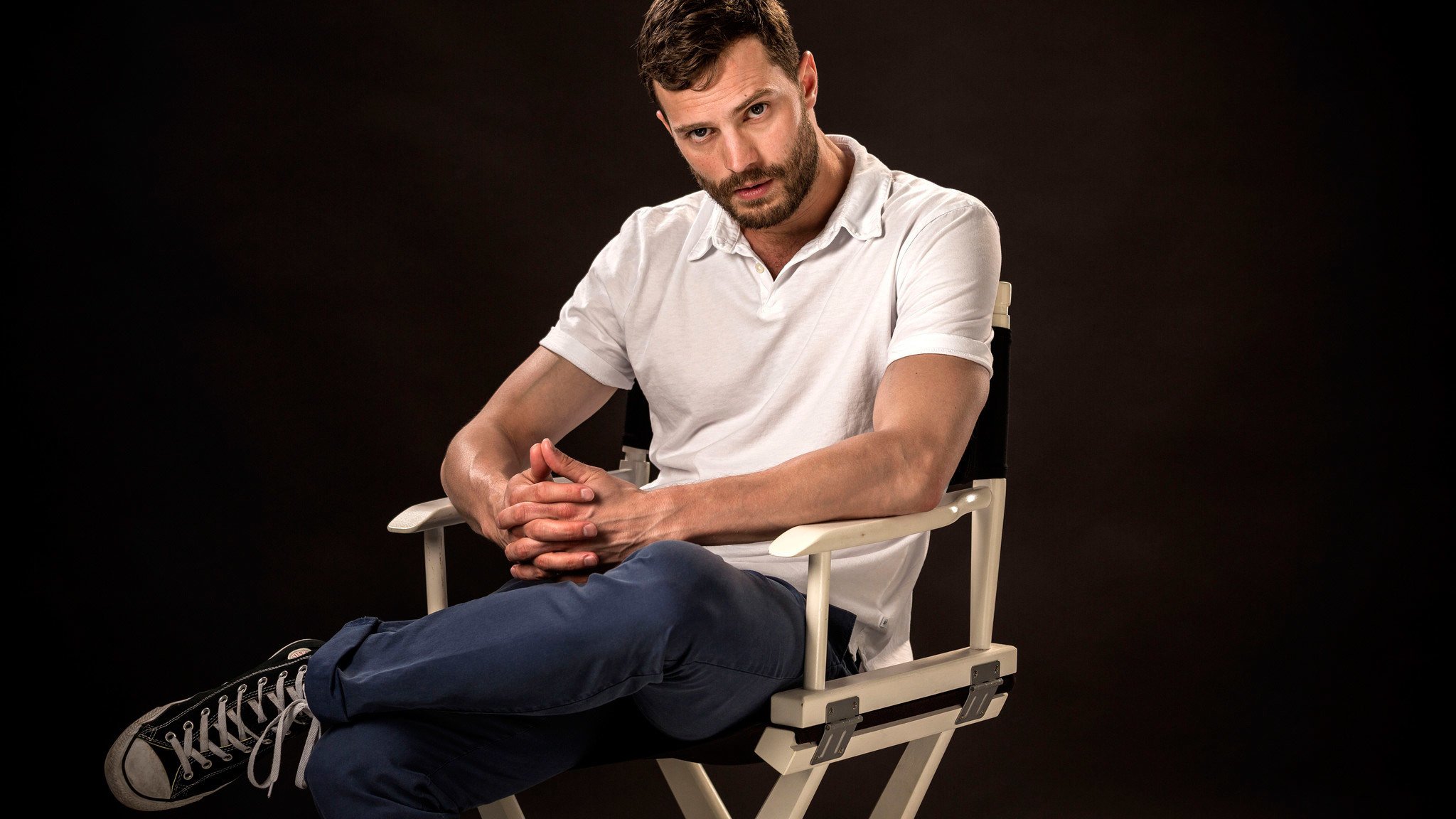 jamie dornan séance photo pour le journal los angeles time