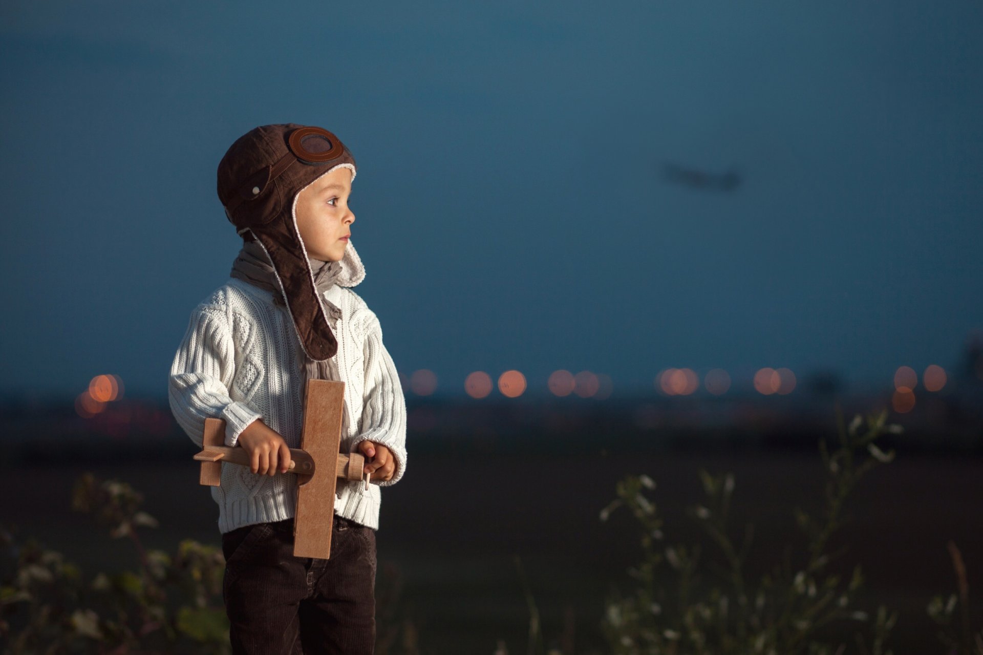 niño futuro piloto sueños del cielo