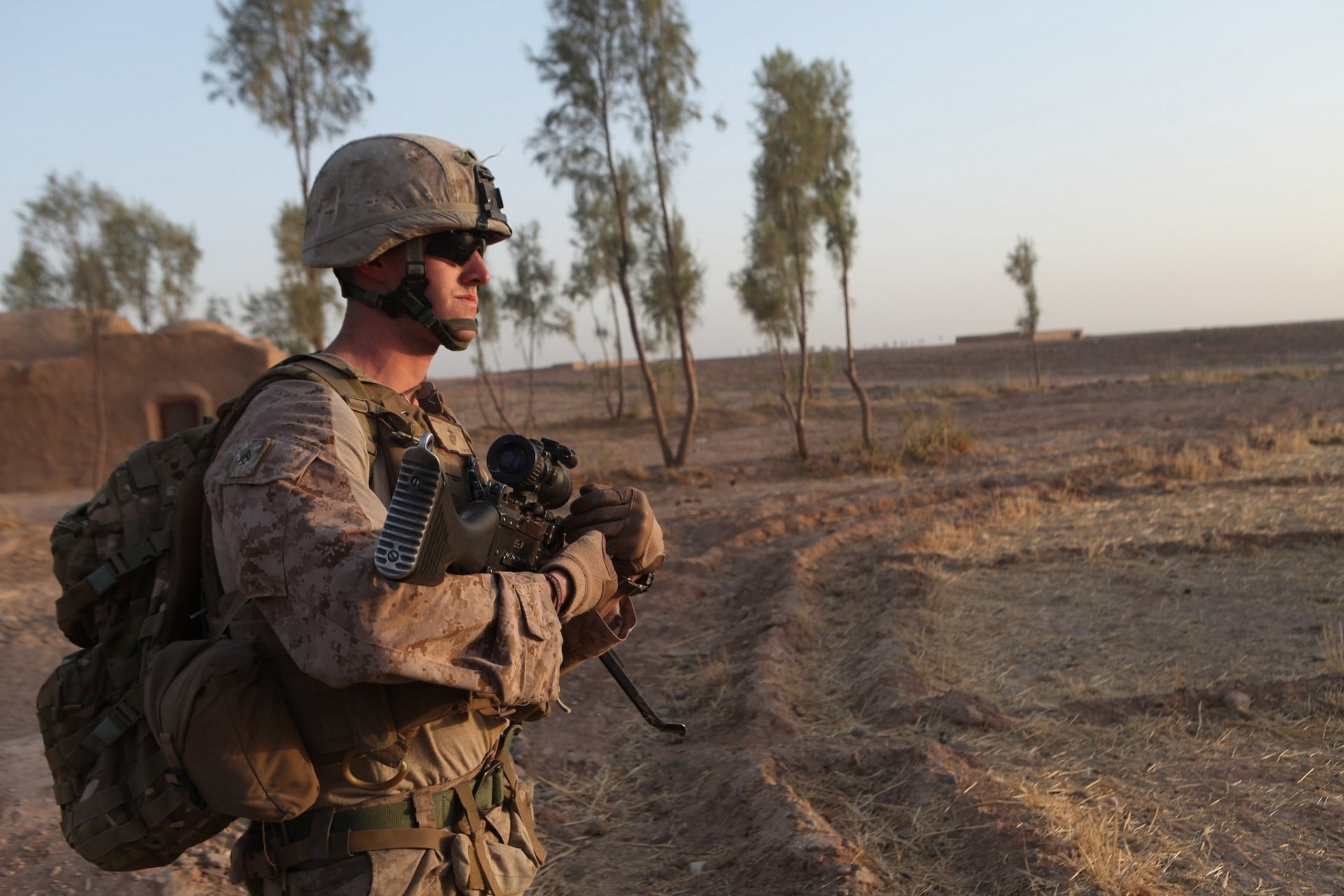 cuerpo de marines de los estados unidos armas soldado