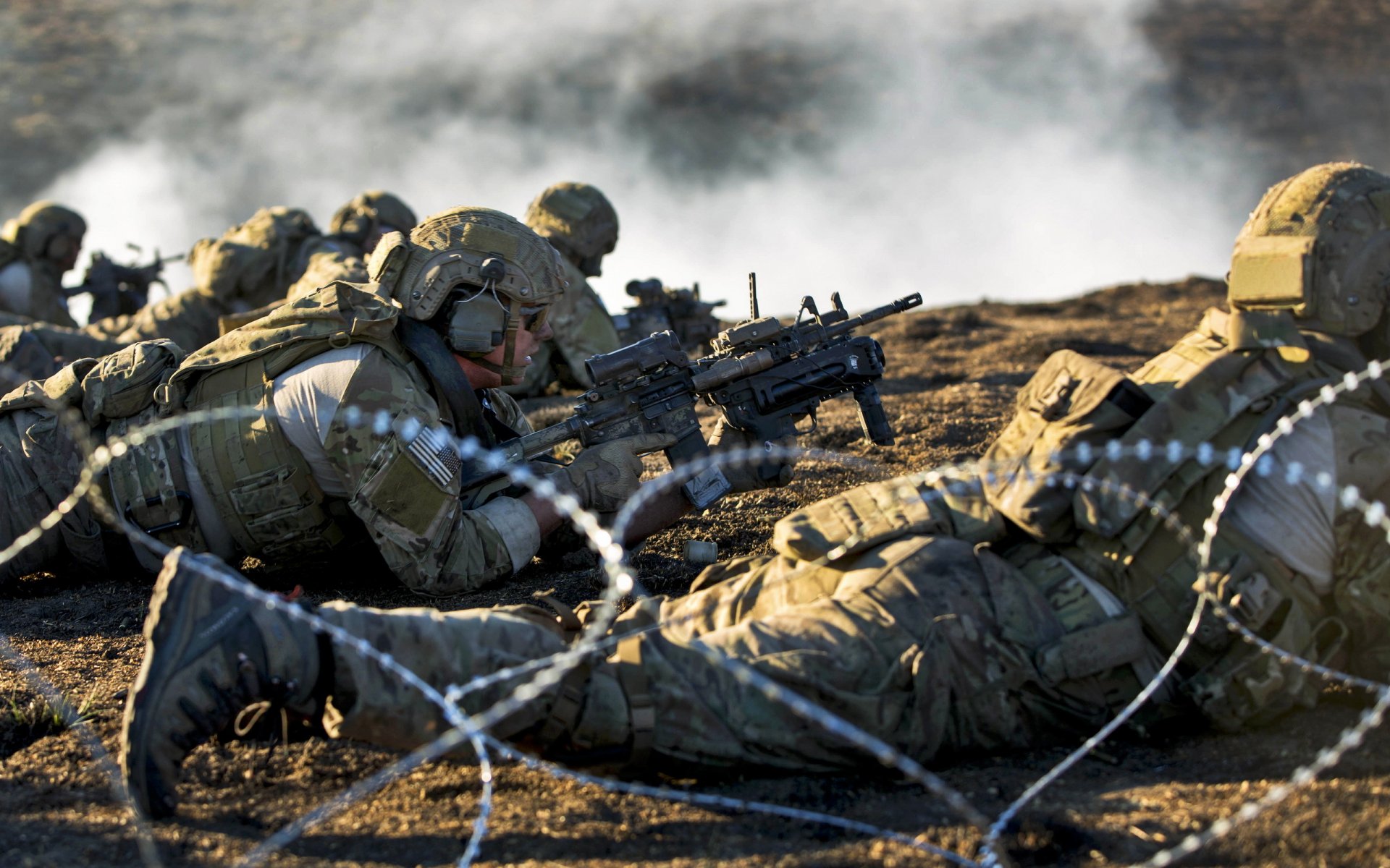 soldats armée armes