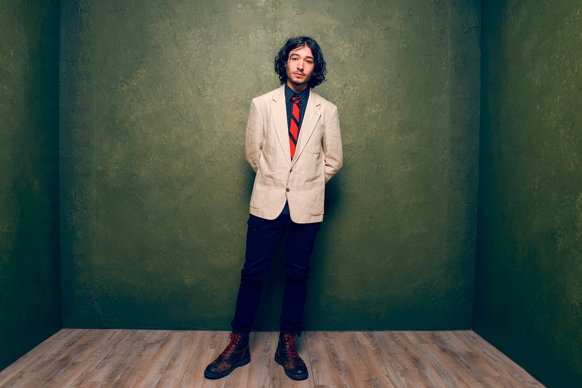 ezra miller servizio fotografico per il film stanford prison experiment stanford prison experiment sundance gennaio 2015