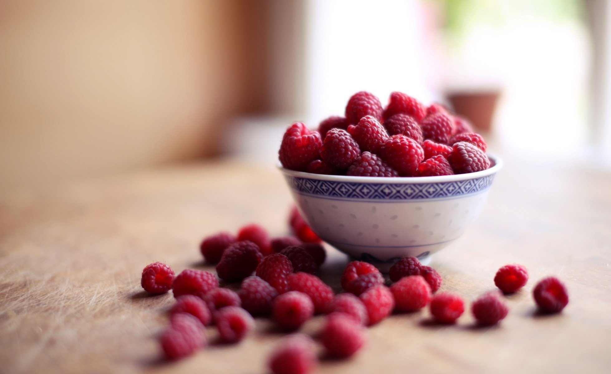 plate background food berry wallpaper widescreen raspberry