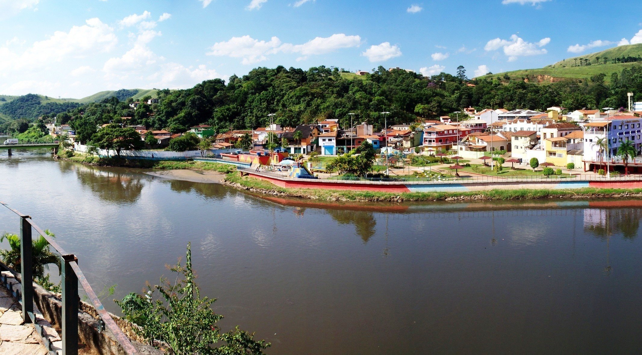 home sao paulo panorama bridge brazil river