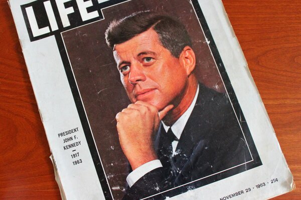 Life Magazine issue with the 35th President