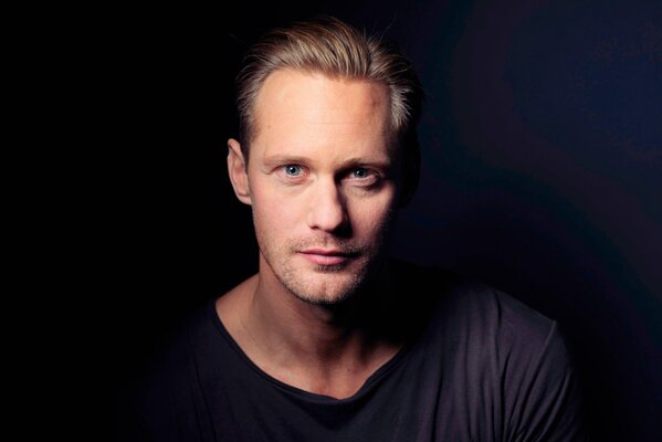 The mysterious Alexander Skarsgard starred for the January issue