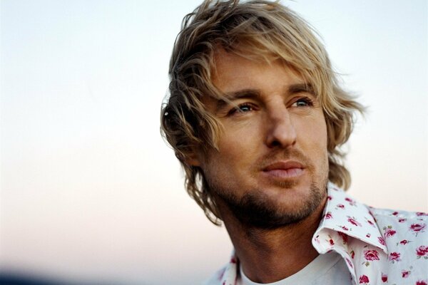 La mirada del actor Owen Wilson