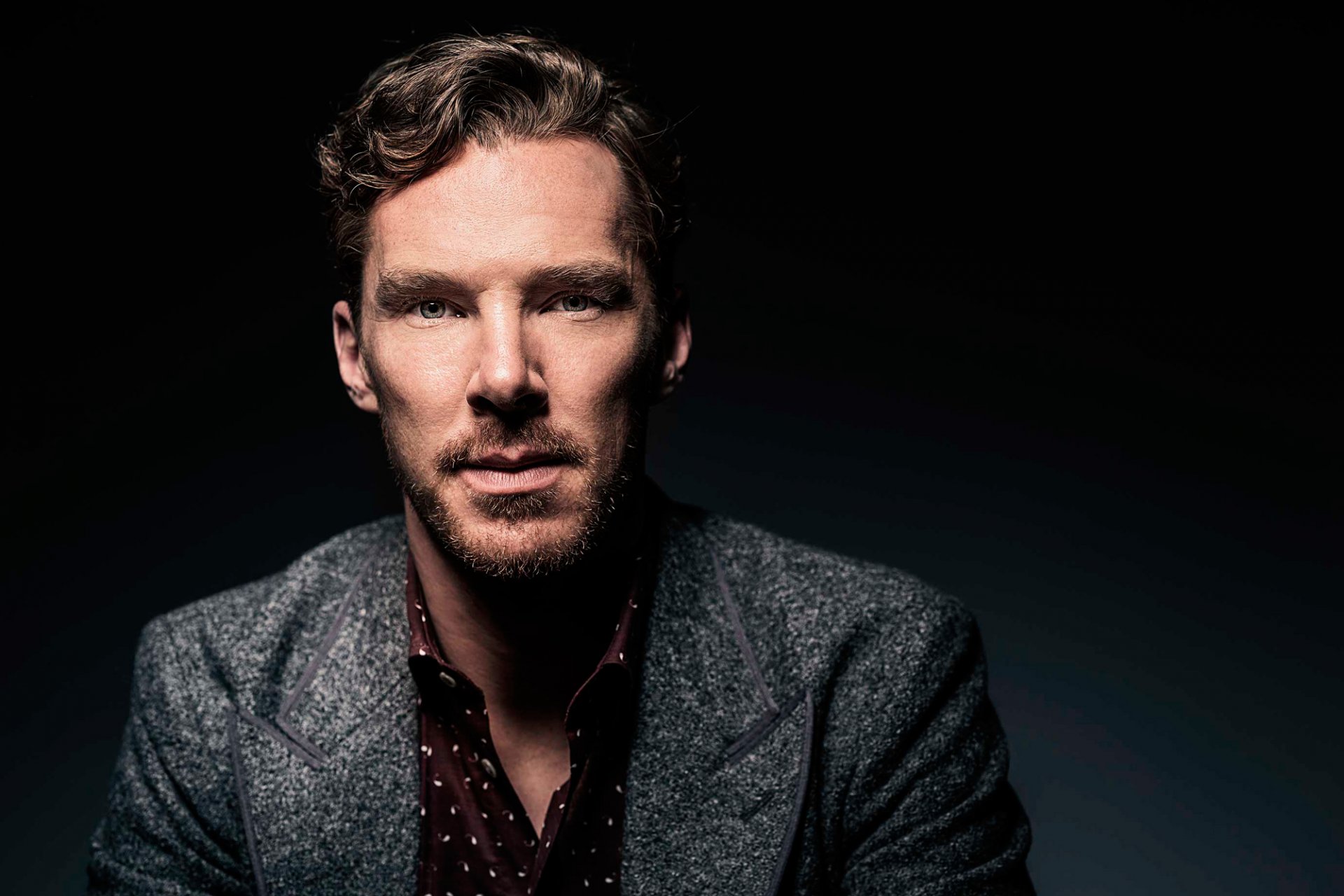 benedict cumberbatch servizio fotografico per il film gioco di imitazione