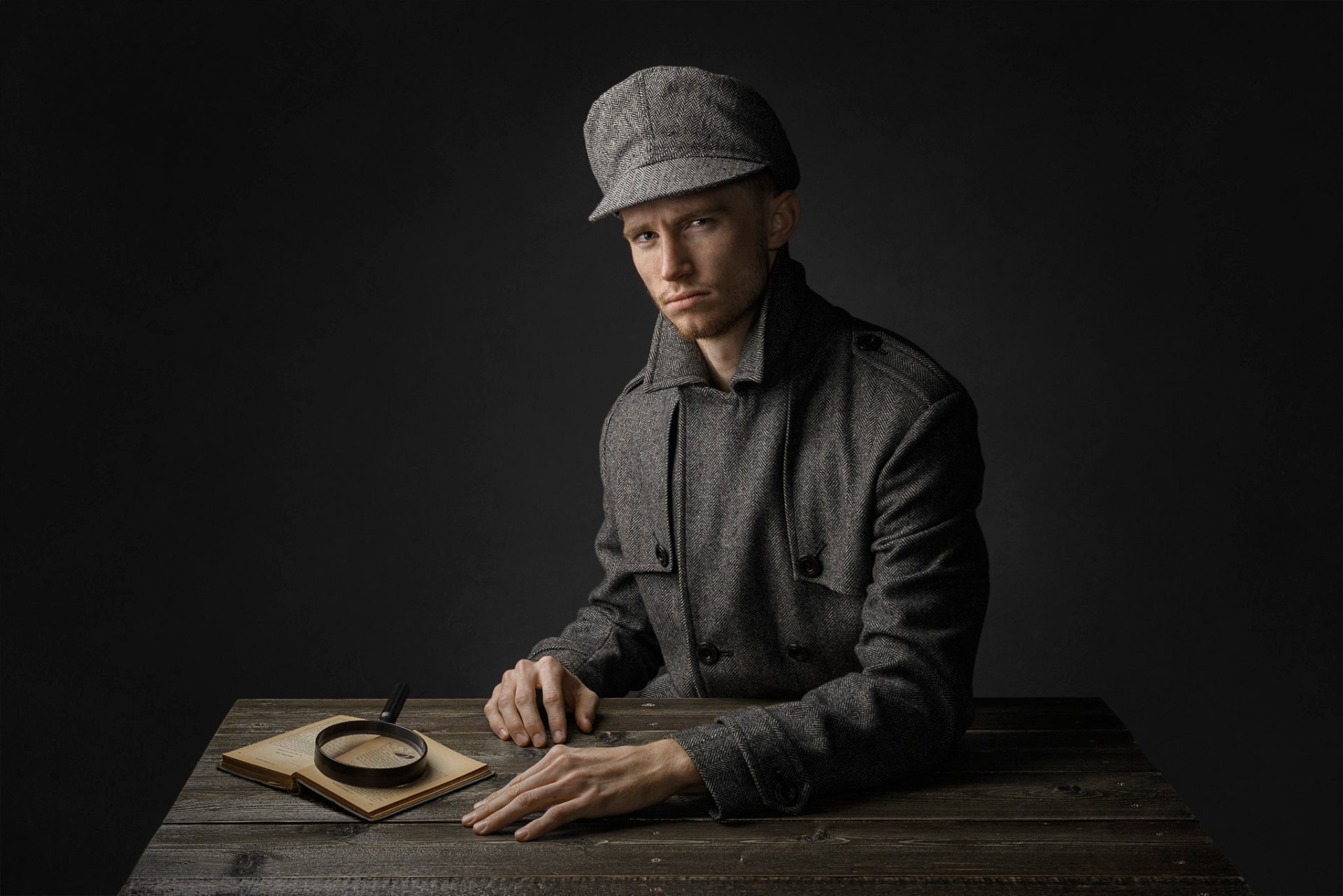 inspecteur portrait studio