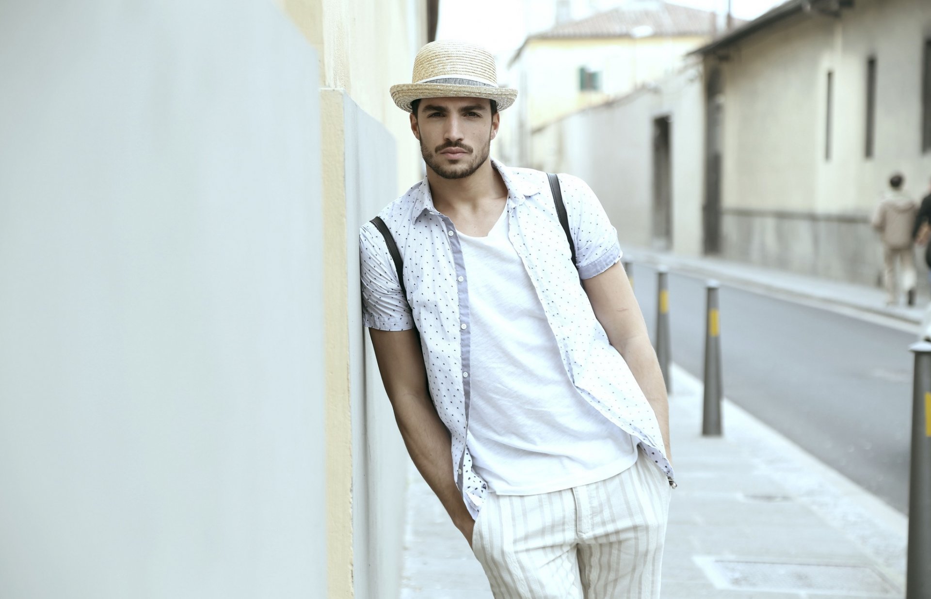 mariano di vaio homme garçon vue chapeau