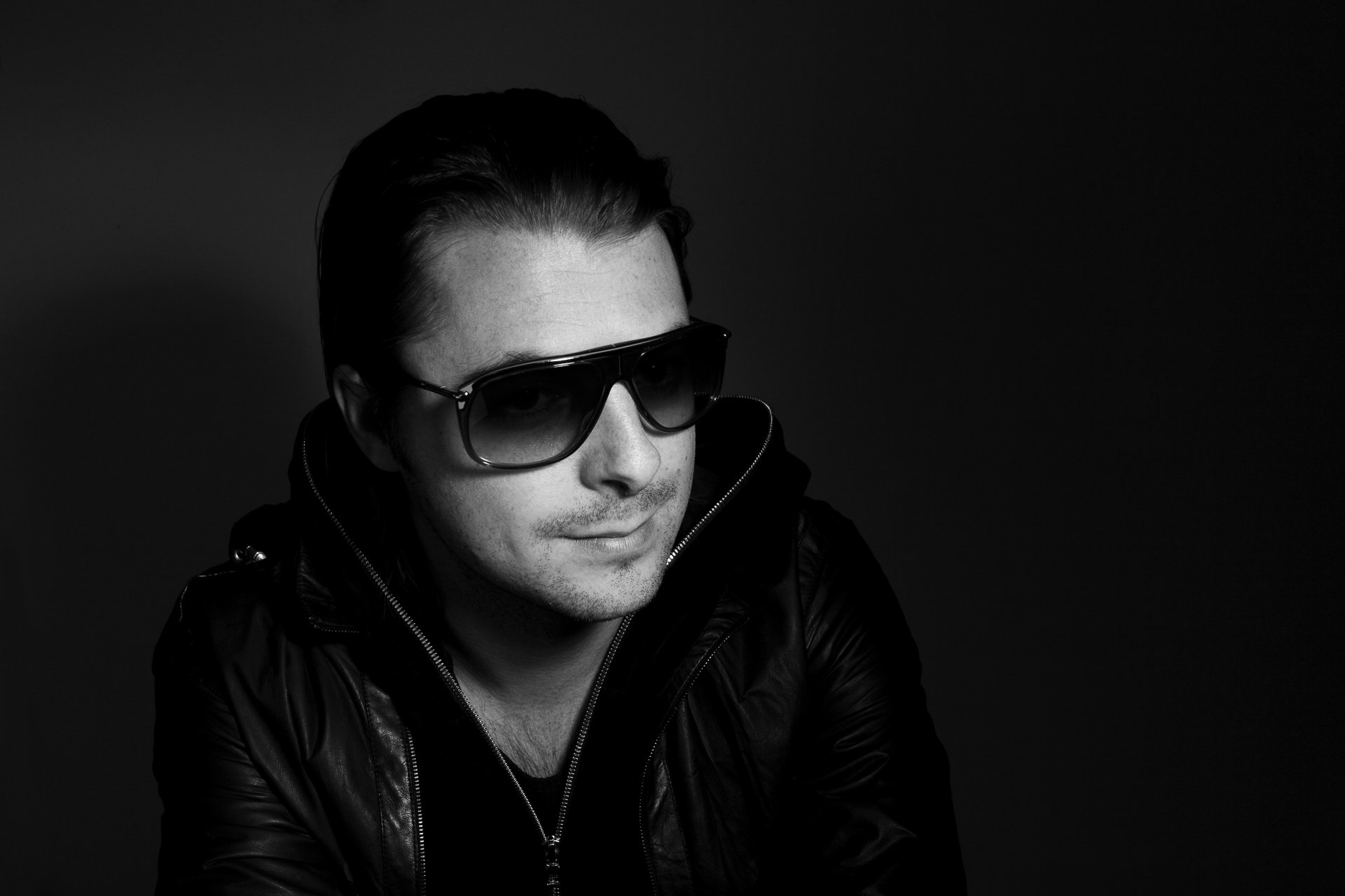 axwell dj music disc jockey musician house black and white