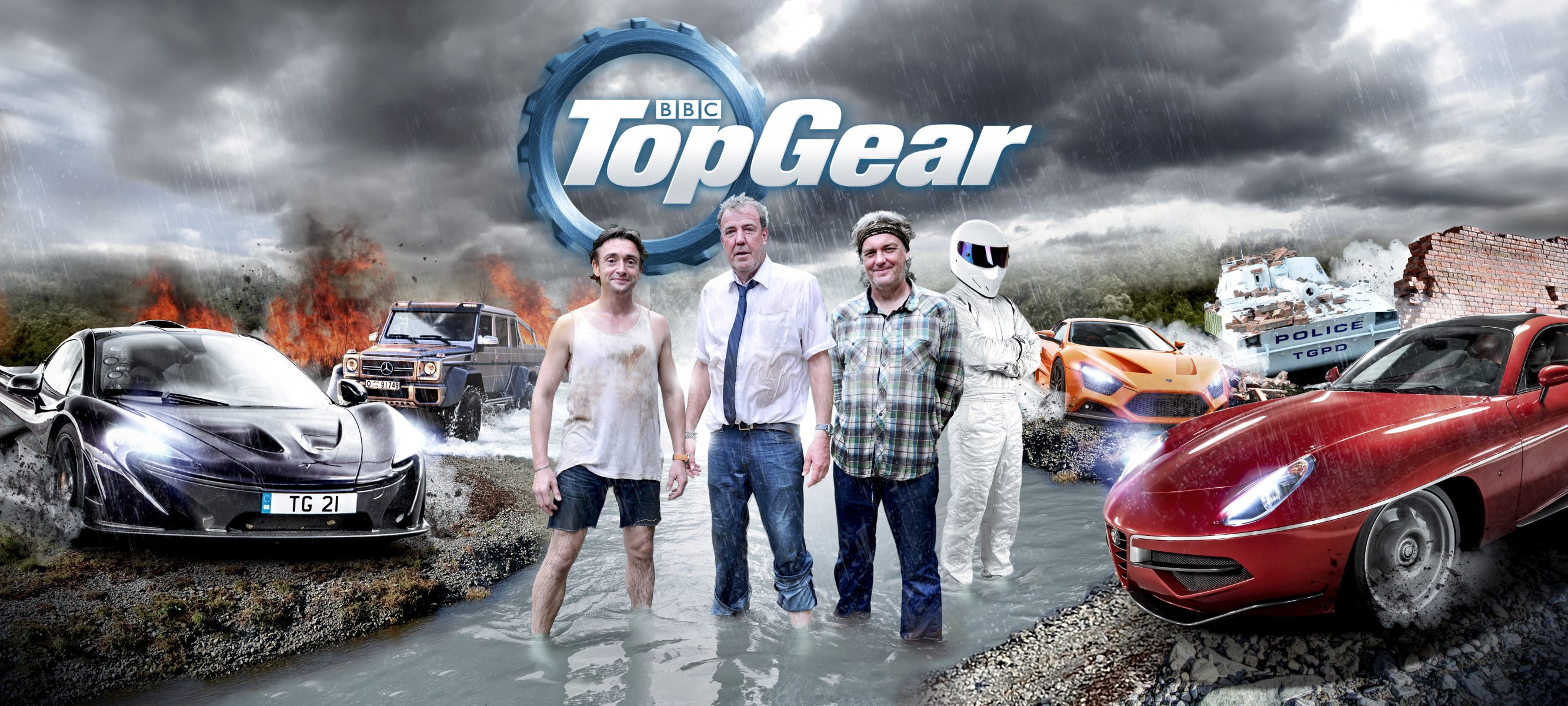 jeremy clarkson james may richard hammond stig top gear vitesse supérieure présentateurs birmanie spéciale