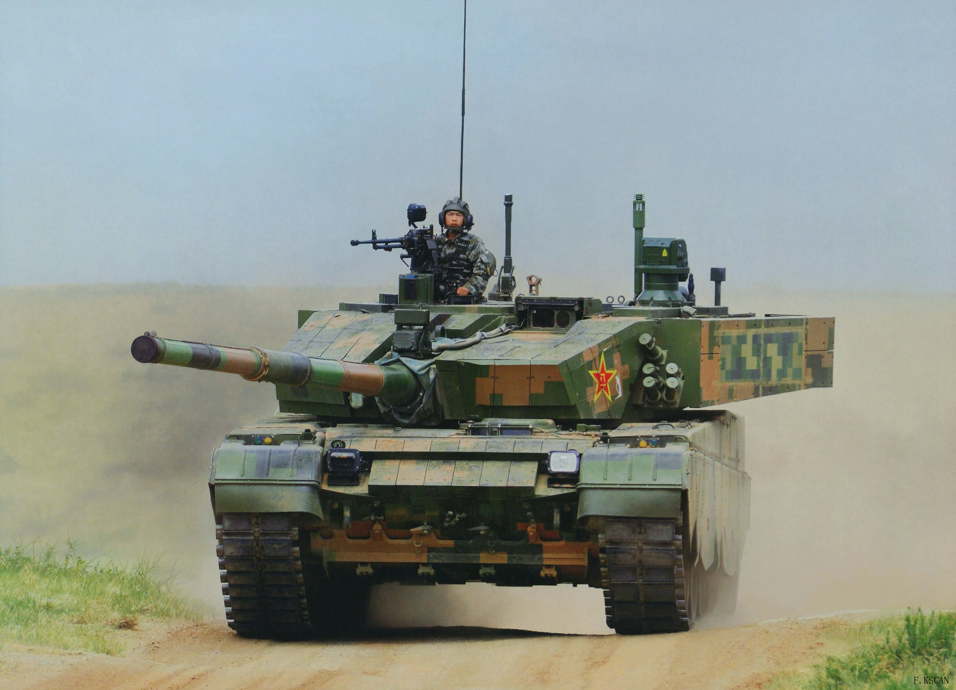 major heavy battle tank the type 99 china