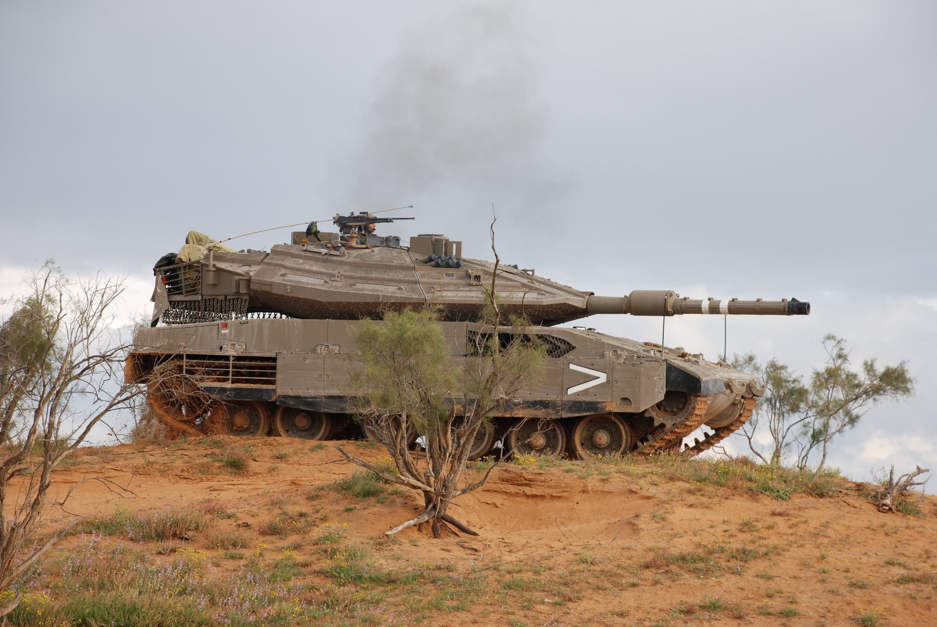 battle tank merkava mk4 israel main