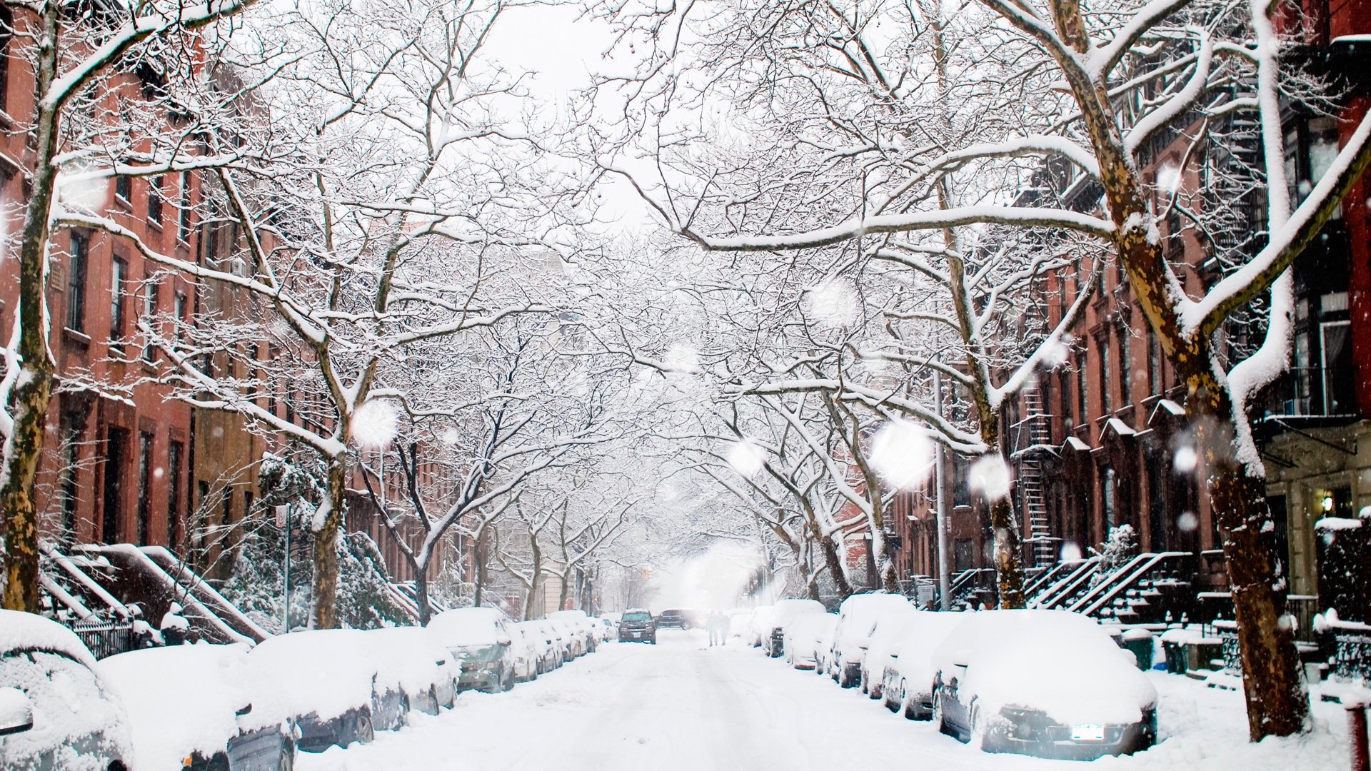 город зима street snow улица winter