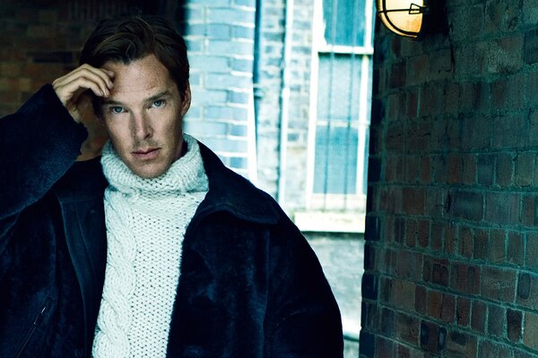 Servizio fotografico di Benedict Cumberbatch per la rivista Elle