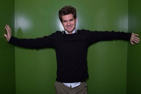 Andrew Garfield Fotoshooting im Magazin