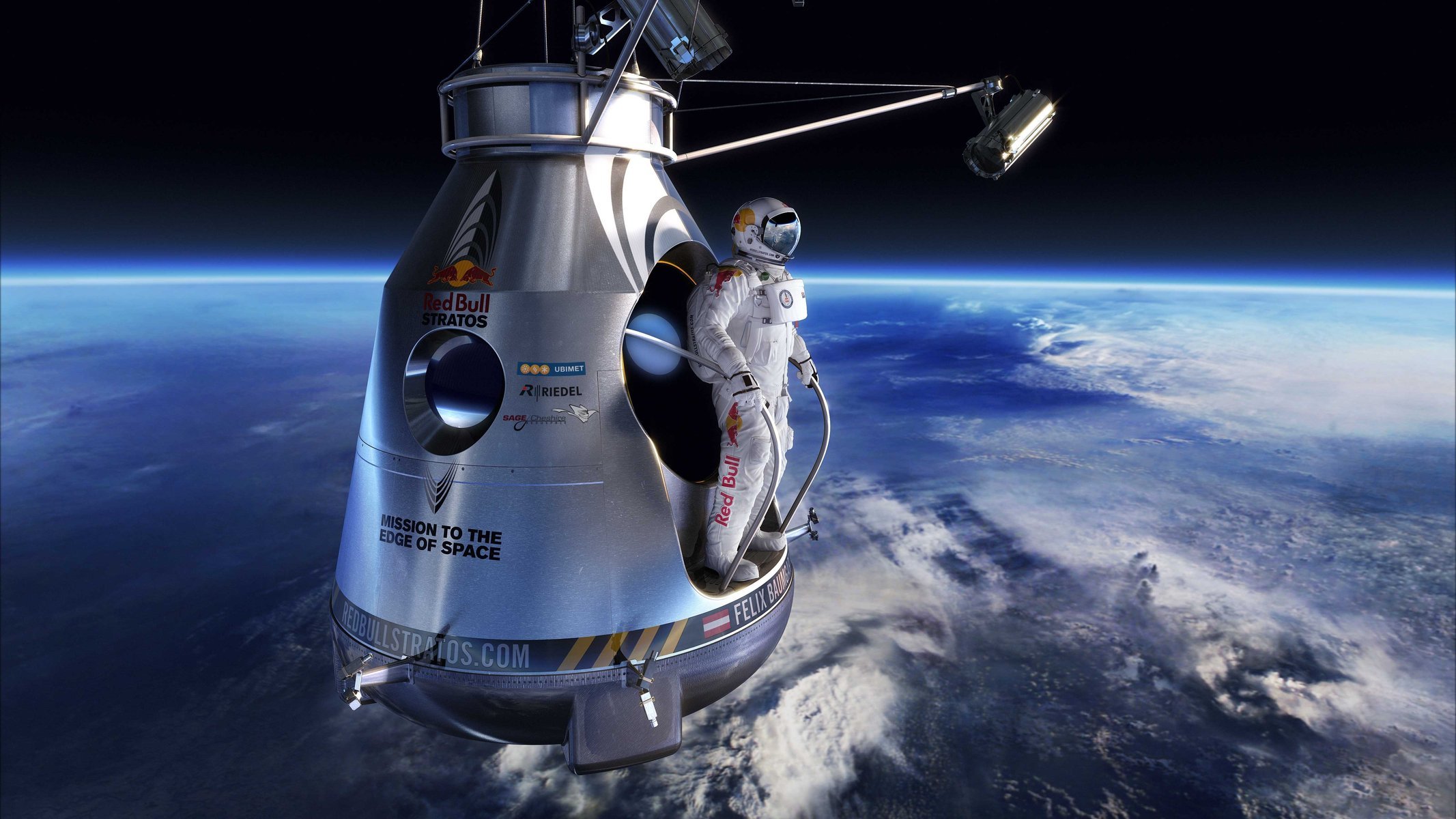 felix baumgartner прыжок космос