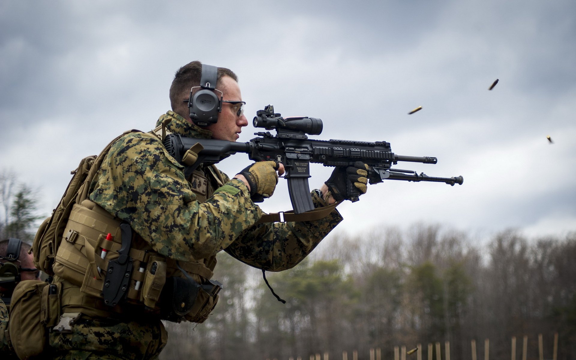 corpo dei marines degli stati uniti m27 fucile automatico di fanteria