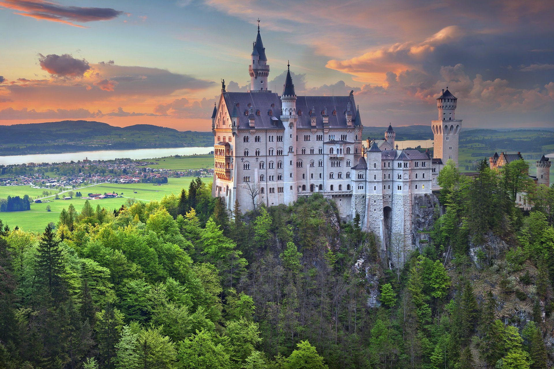 château de neuschwanstein bavière allemagne