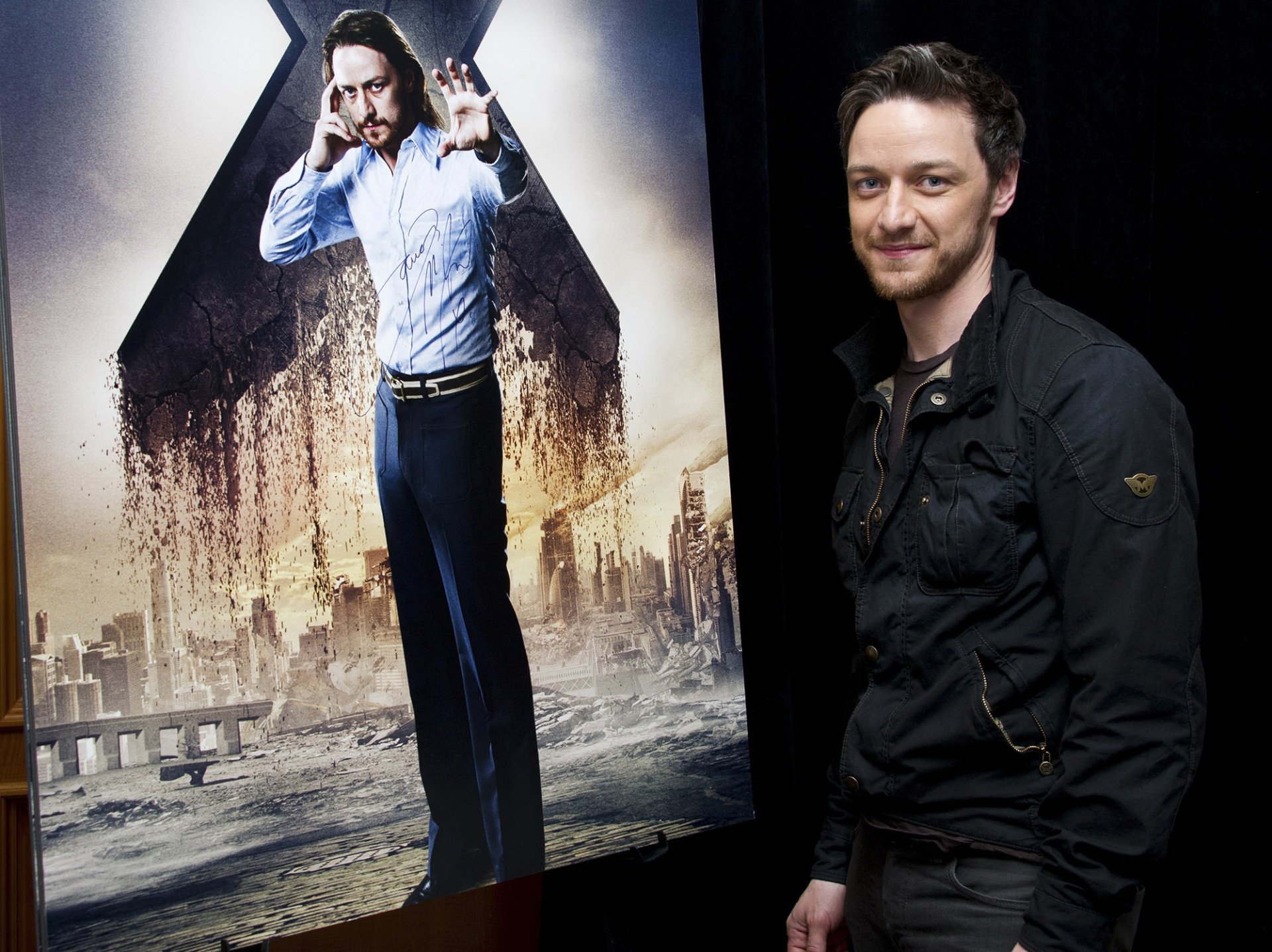 james mcavoy conferenza stampa x-men: giorni di un futuro passato