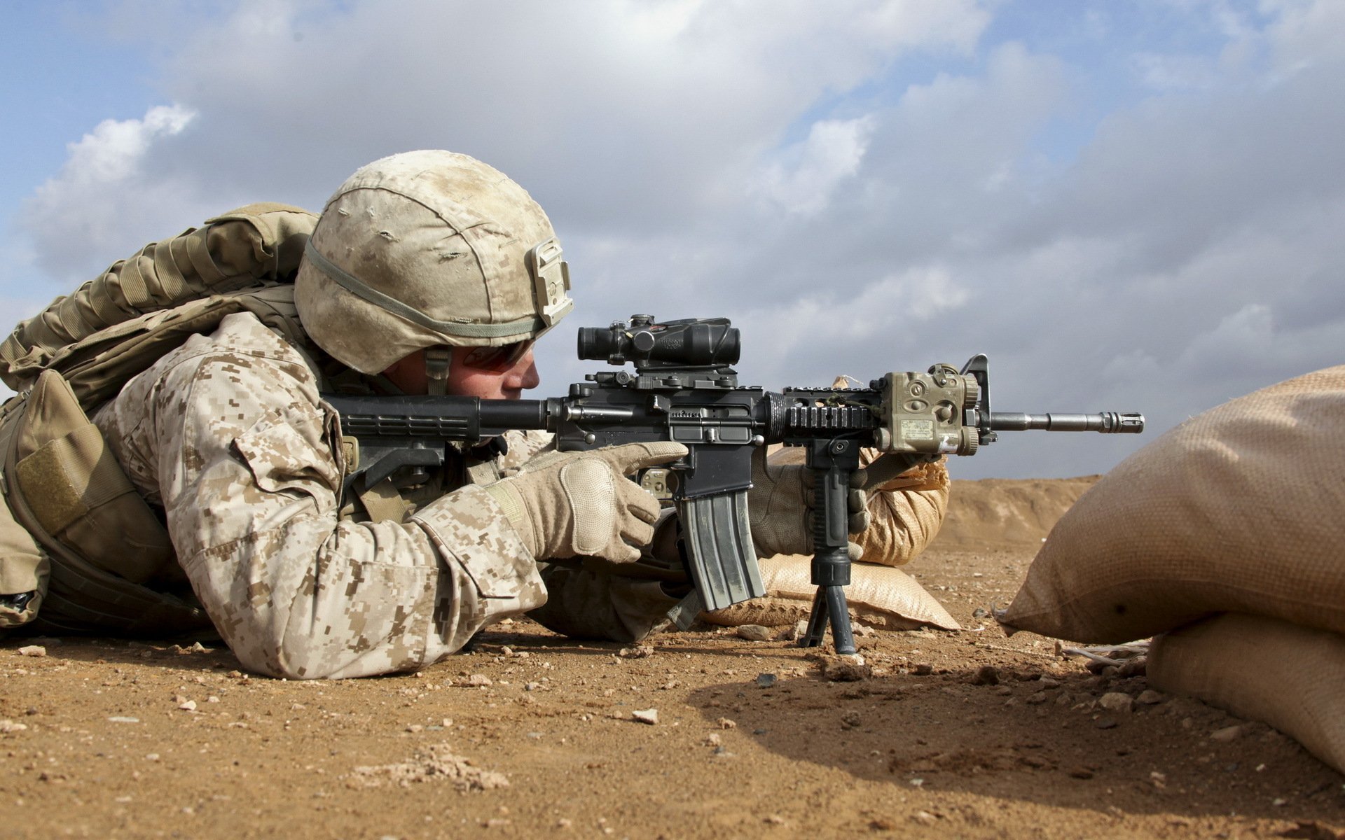 us marine corps soldat waffe