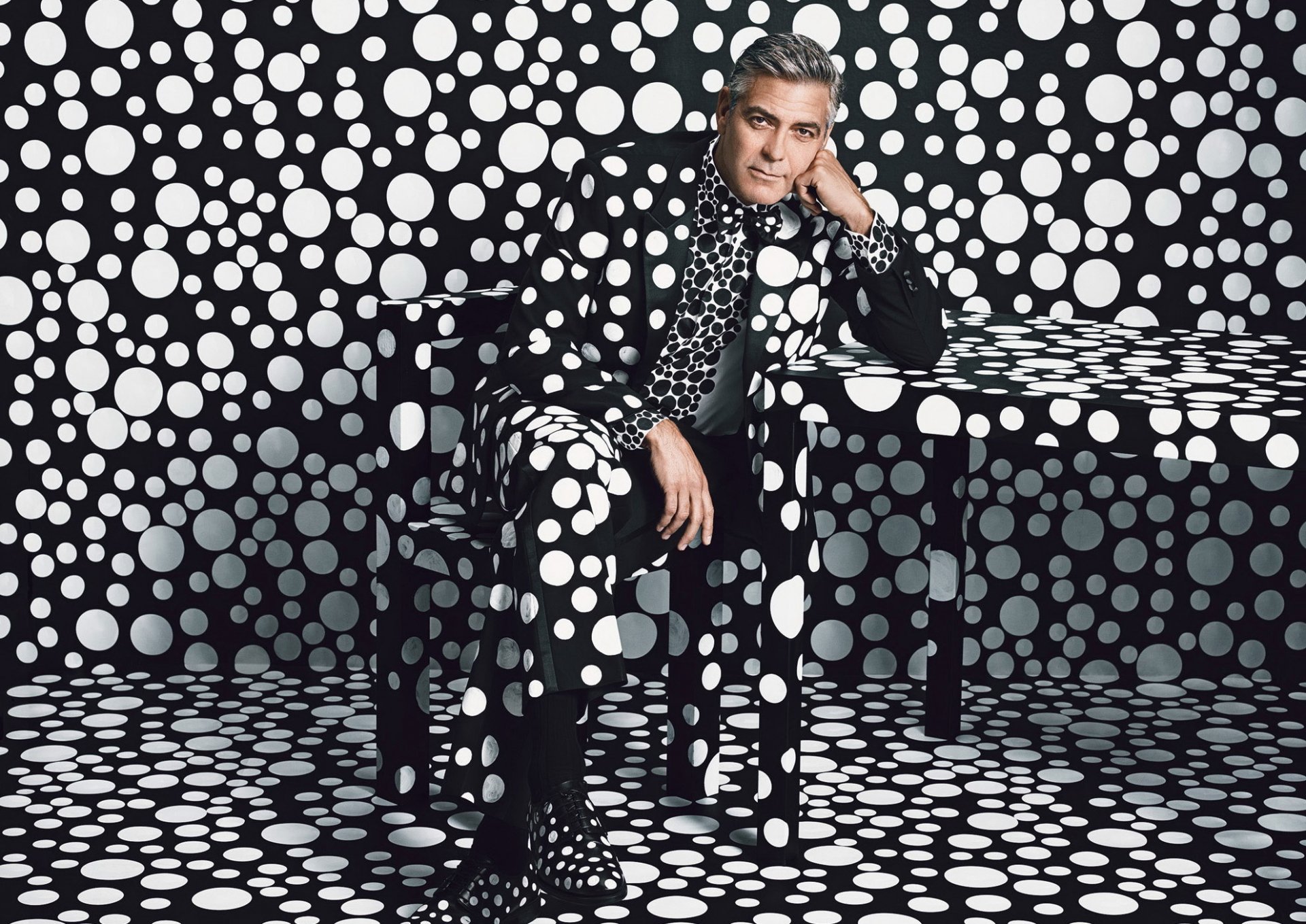 george clooney fotoshooting erbsen fotografin emma summerton