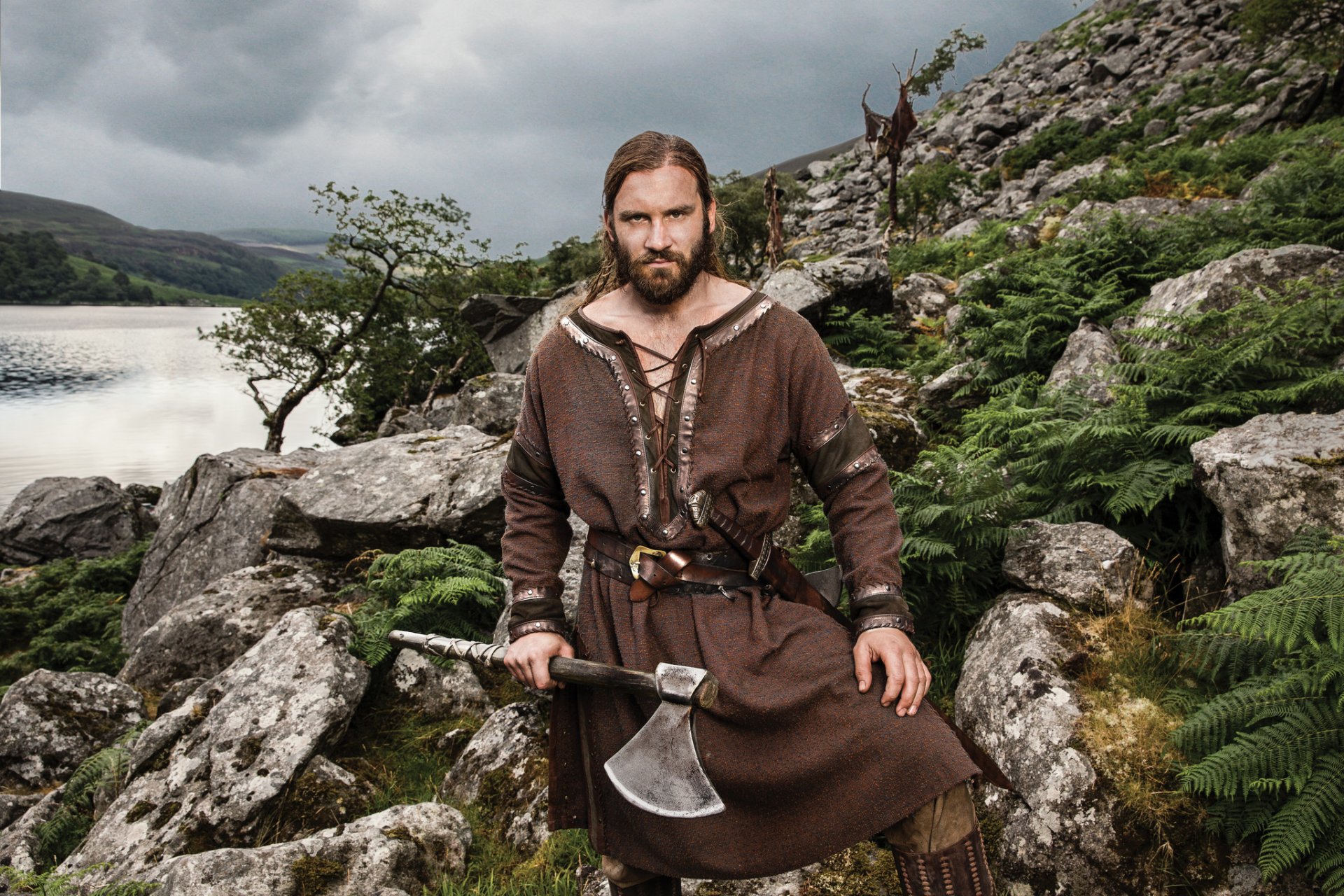 wikinger tv-serie historisch drama clive standen rollo axt natur