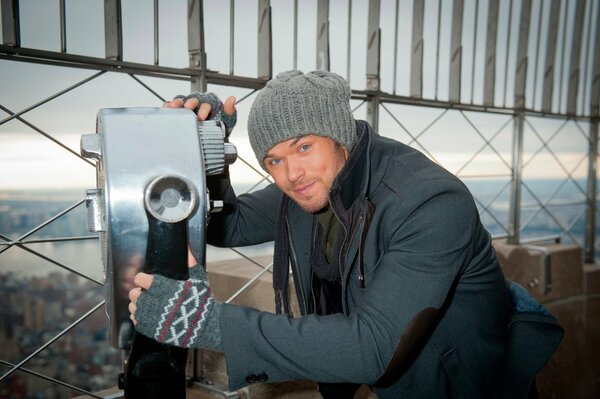 Kellan Lutz photoshoot magazine