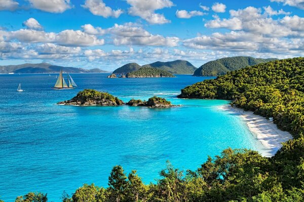 Isola Dell Ungheria vista sulla spiaggia