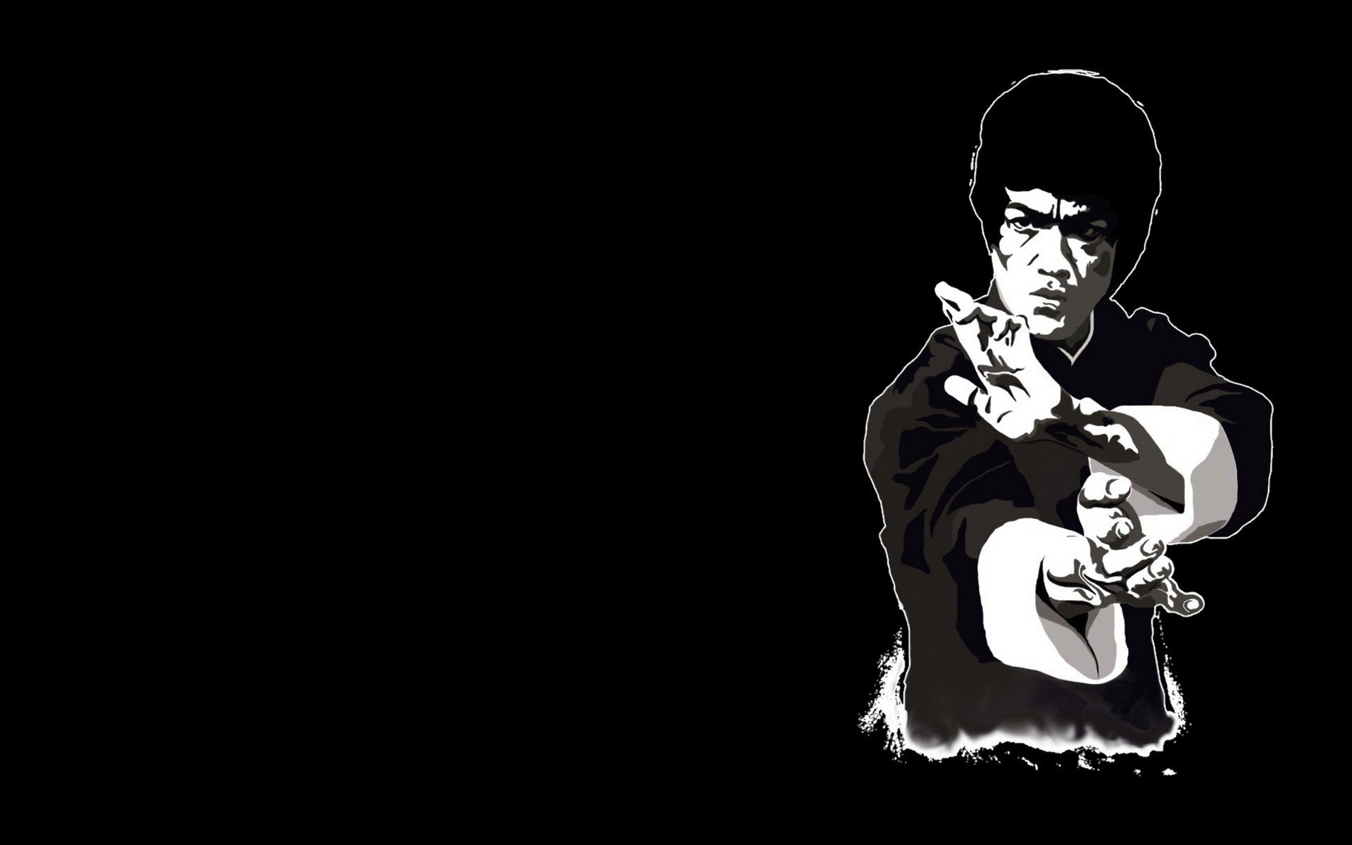 art bruce lee homme légende maître acteur professeur oriental arts martiaux philosophie